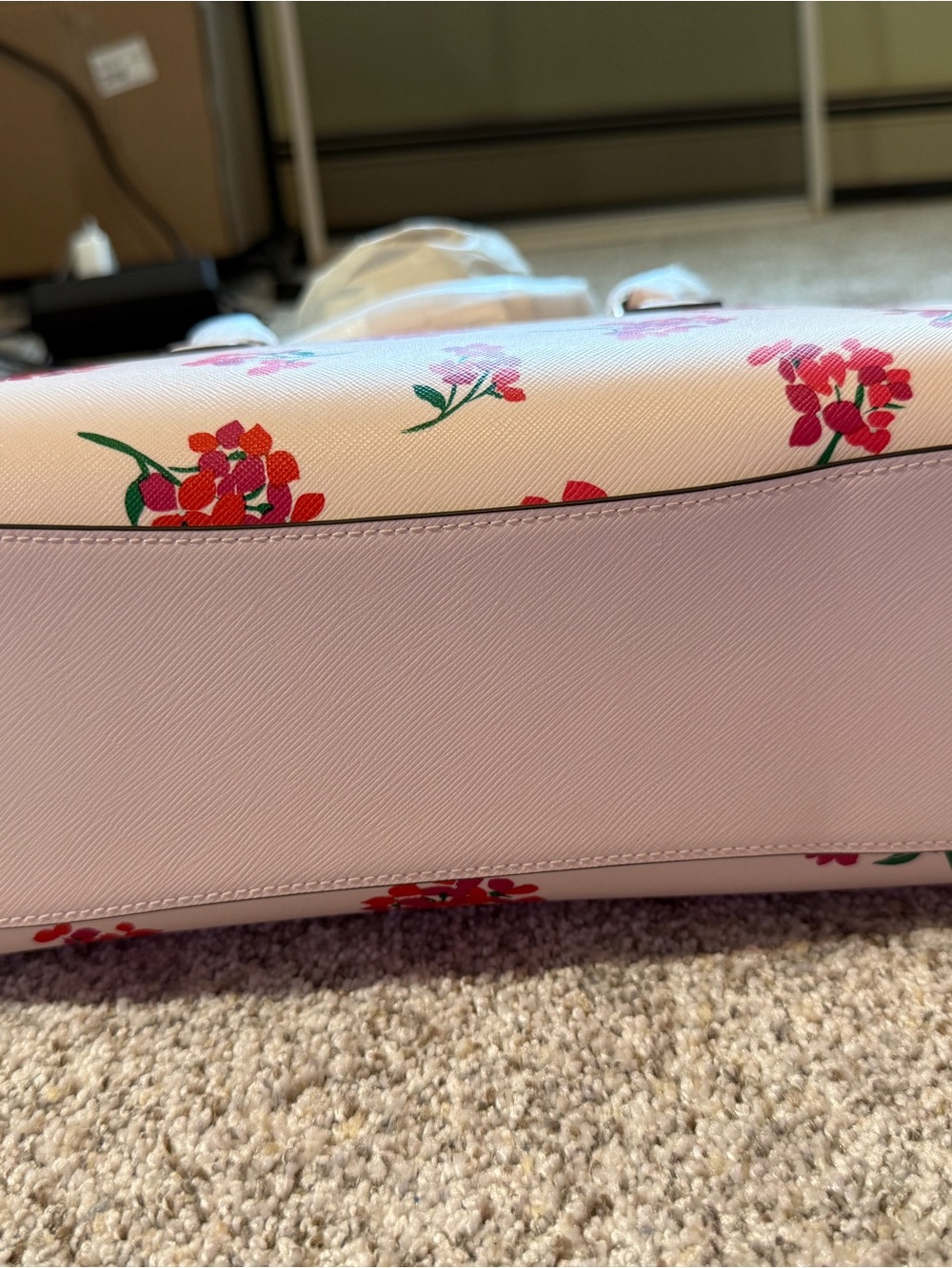 Kate Spade Coastal Floral Medium Satchel - Picture 5 of 8